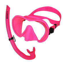 Load image into Gallery viewer, Beuchat Maxlux S - Diving Mask & Snorkel Set
