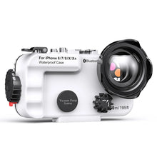 Load image into Gallery viewer, Seafrogs Underwater Housing for iPhone 6/6S/7/7S/8/X/XR/XS with Bluetooth - Package
