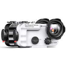 Load image into Gallery viewer, Seafrogs Underwater Housing for iPhone 6/6S/7/7S/8/X/XR/XS with Bluetooth