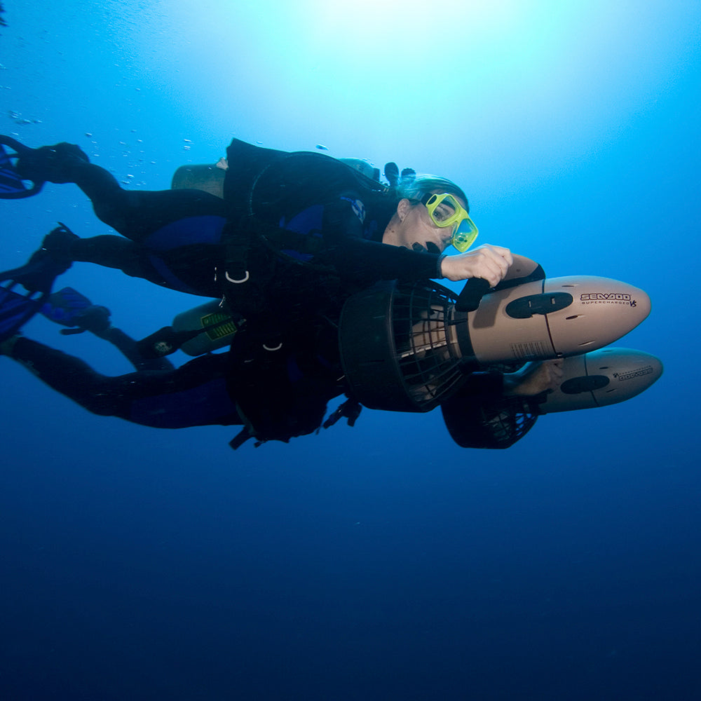PADI Diver Propulsion Vehicle (DPV) , £289.00. (£150.00 deposit required).