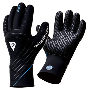 Waterproof G50 5-Finger Gloves, 5mm Neoprene