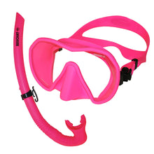 Load image into Gallery viewer, Beuchat Maxlux S - Diving Mask &amp; Snorkel Set
