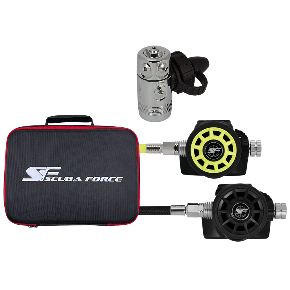 Scuba Force Black Devil Regulators - Set II