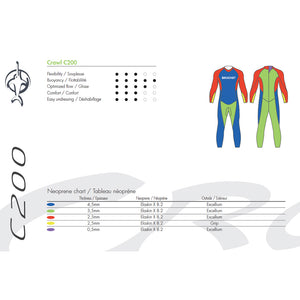 Beuchat Wetsuit Crawl C200