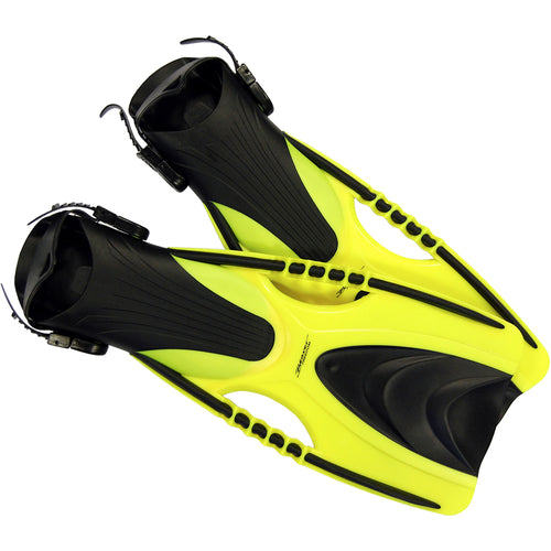 Yellow Freedom Snorkelling Fins by Beaver