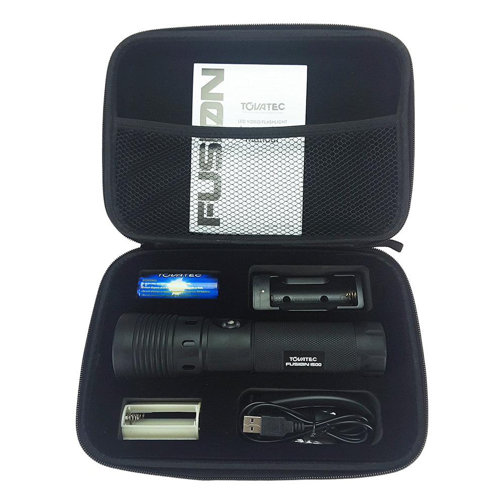 Tovatec Fusion 1500 Dive Light/Torch