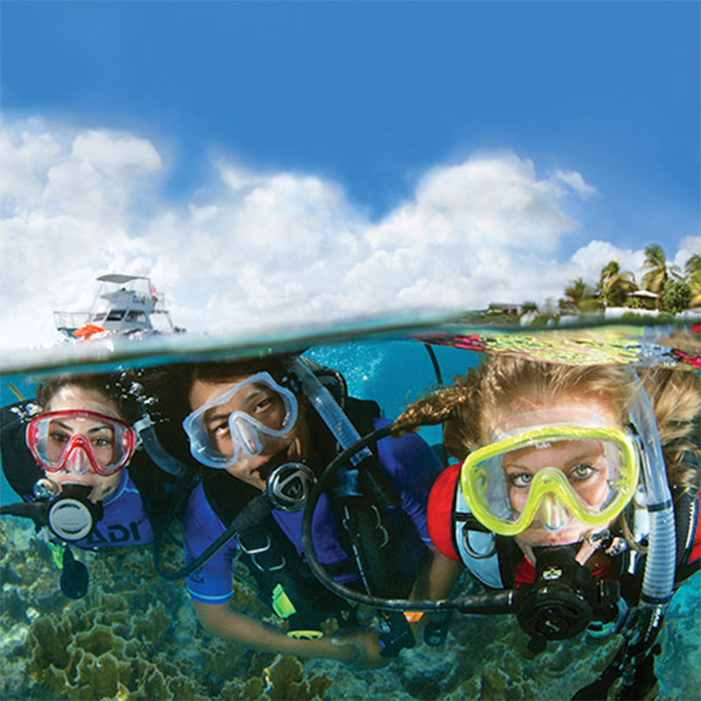 PADI Open Water Diver Course. From £419.00.   (£150 deposit required.)